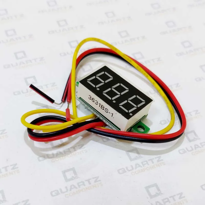 0.36 Inch Three Wire DC Voltmeter (0-100v)