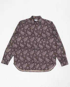 Broadway Shirt Purple Paisley