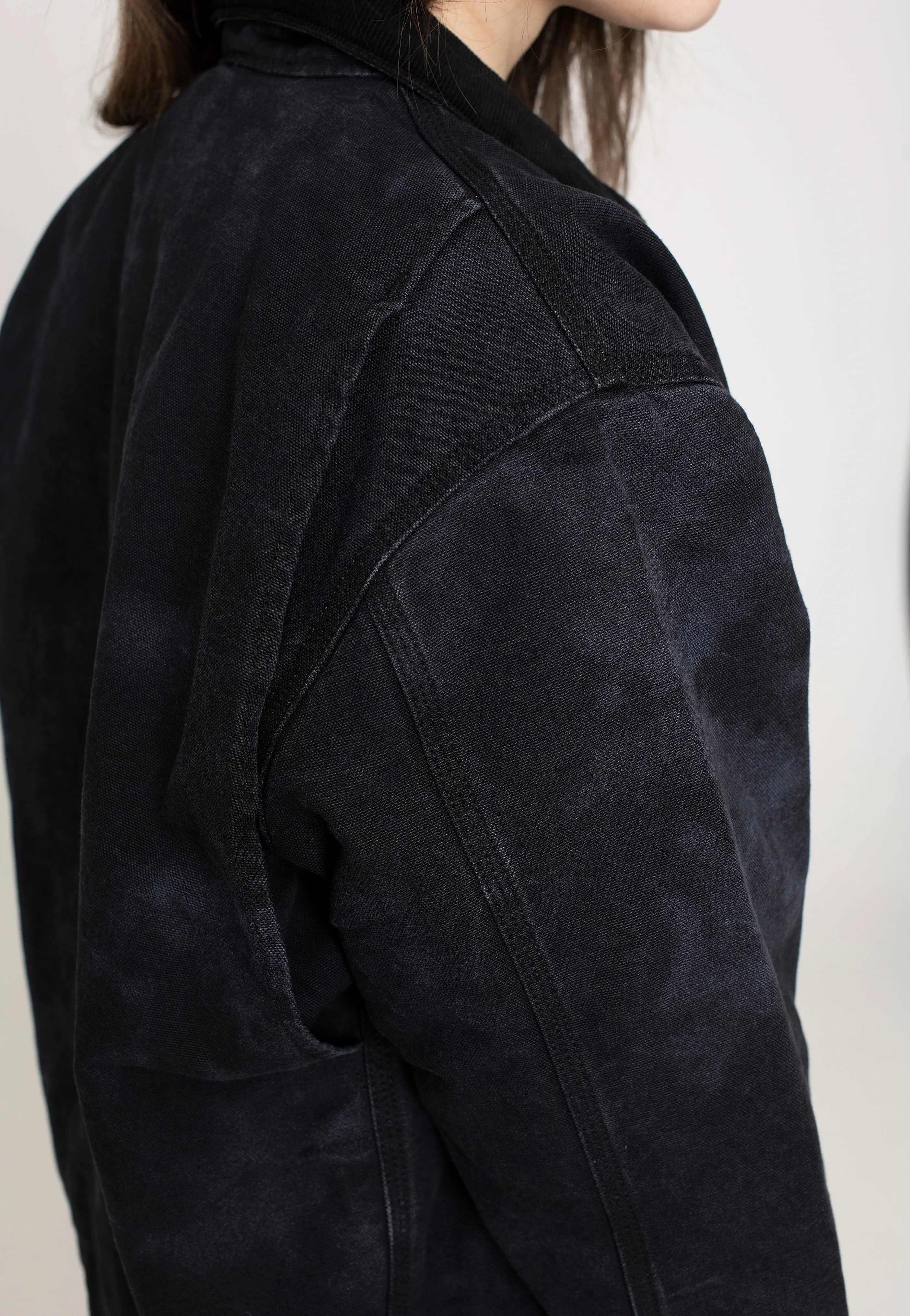 Carhartt WIP - W' OG Detroit Chromo Black Chromo/Black - Jacket