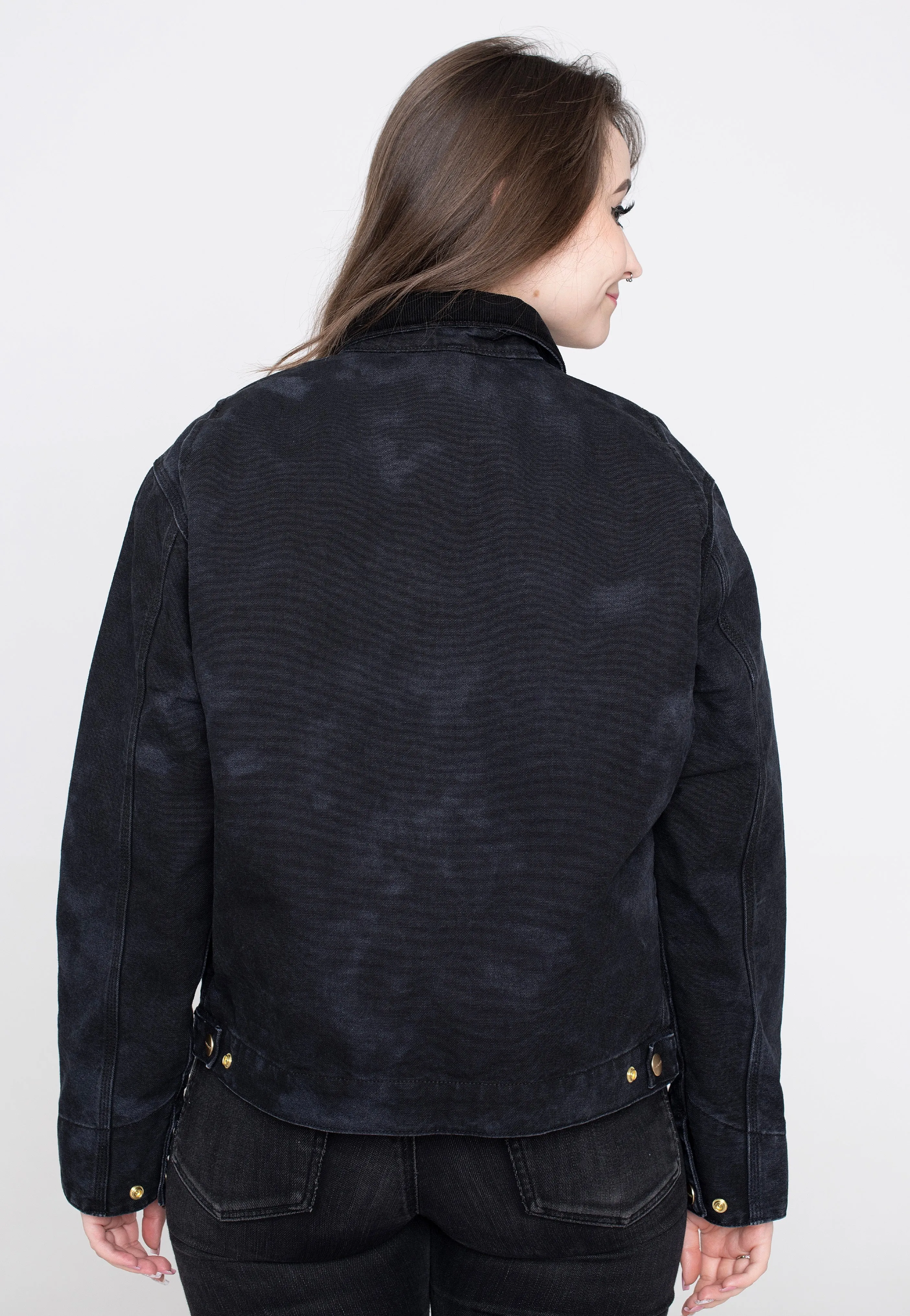 Carhartt WIP - W' OG Detroit Chromo Black Chromo/Black - Jacket