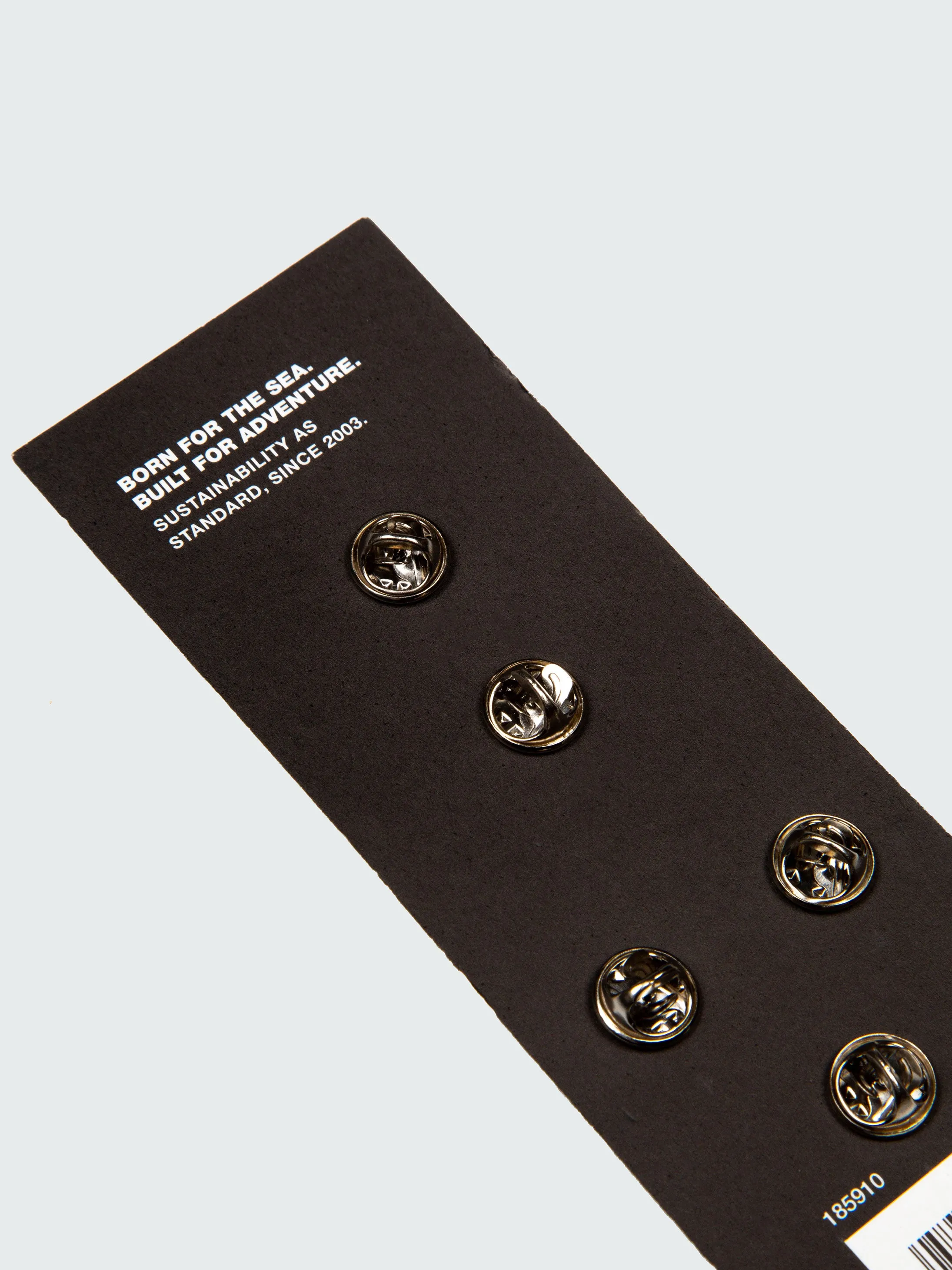 Finisterre Blue Pin Badges