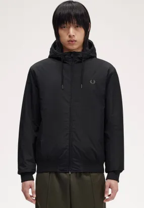 Fred Perry - The Hooded Brentham Black - Jacket