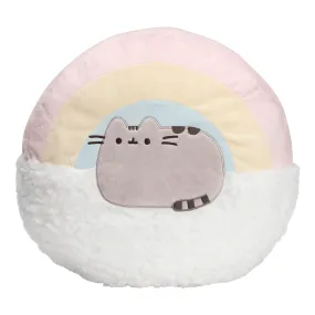 GUND Pusheen Round Rainbow Pillow 13" Plush Toy