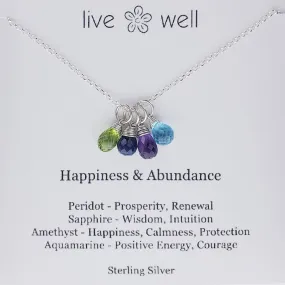 Happiness And Abundance Necklace By Live Well