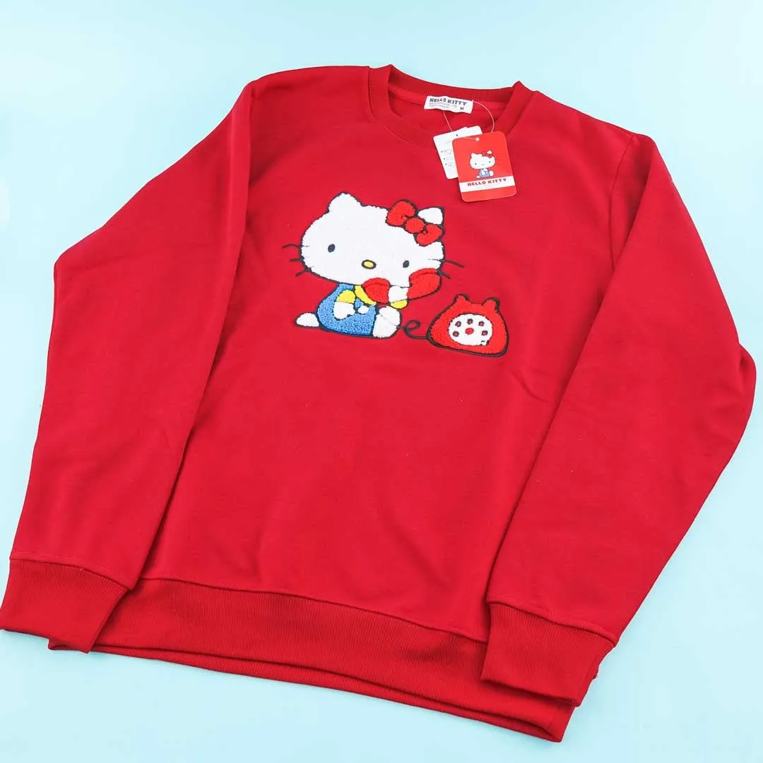 Hello Kitty Chit-Chat Chenille Sweatshirt