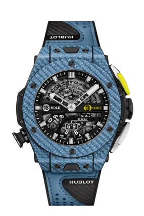 Hublot Big Bang Unico Golf Sky Blue Carbon, 45mm, Ref# 416.YE.1120.VR