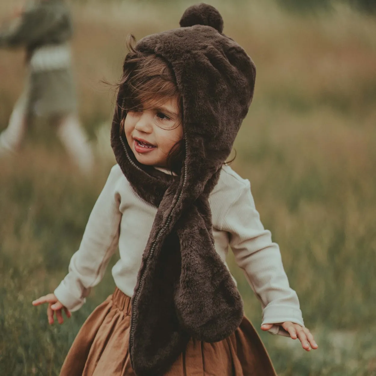 Huffy Hat | Forest Brown Teddy