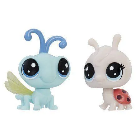 Littlest Pet Shop Lynette Ladyfly and Cy Flydragon