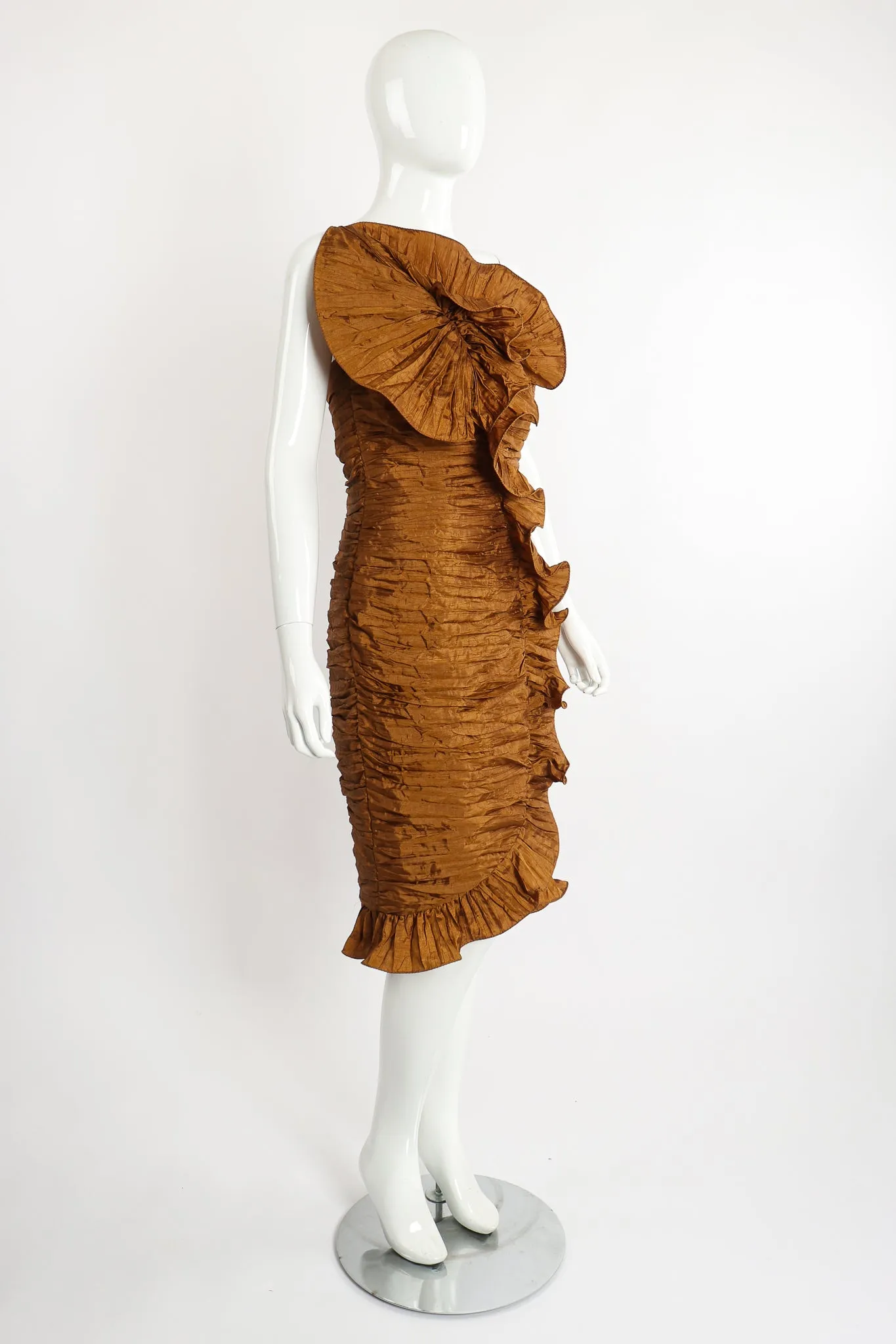 Philodendron Ruffle Dress