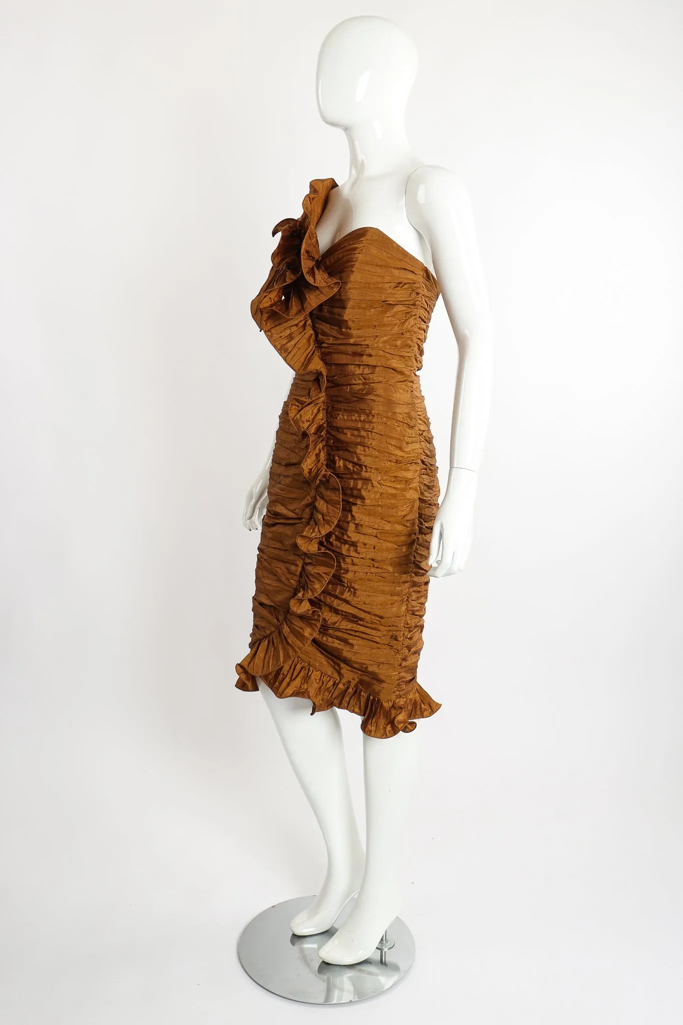 Philodendron Ruffle Dress