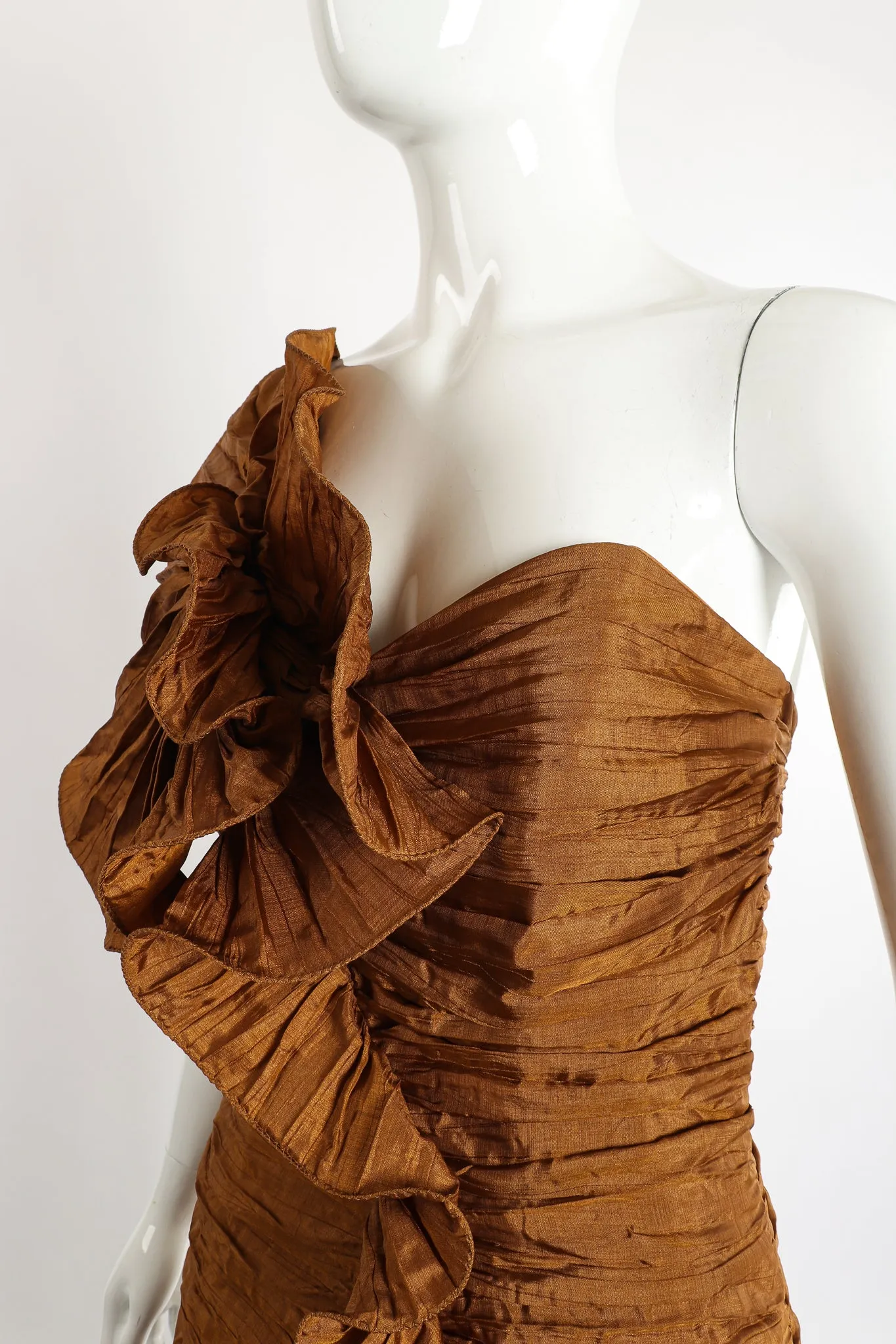 Philodendron Ruffle Dress