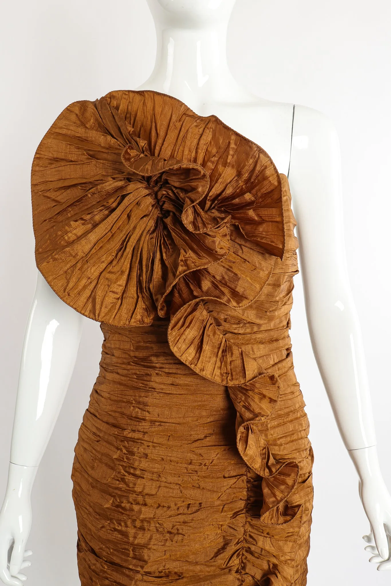 Philodendron Ruffle Dress