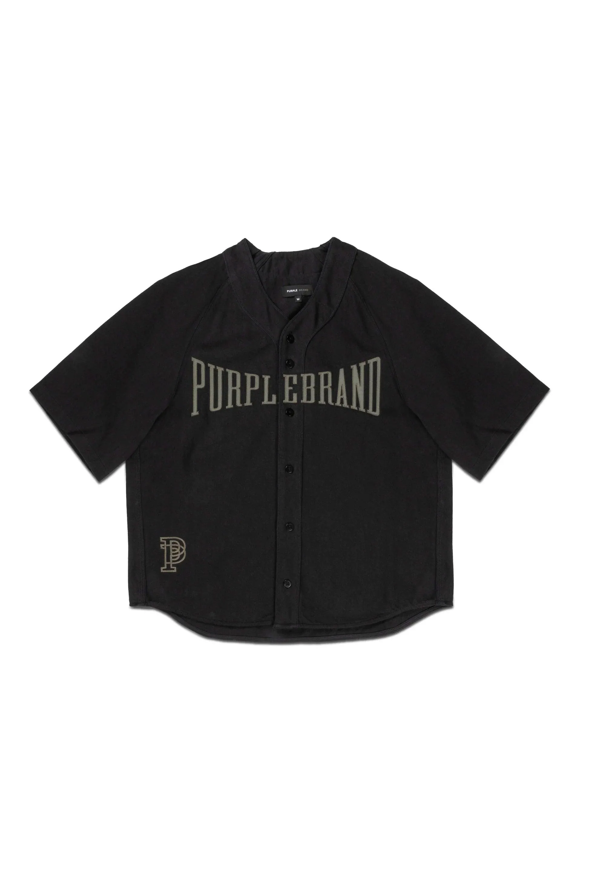 PURPLE BRAND P340 Baseball Shirt