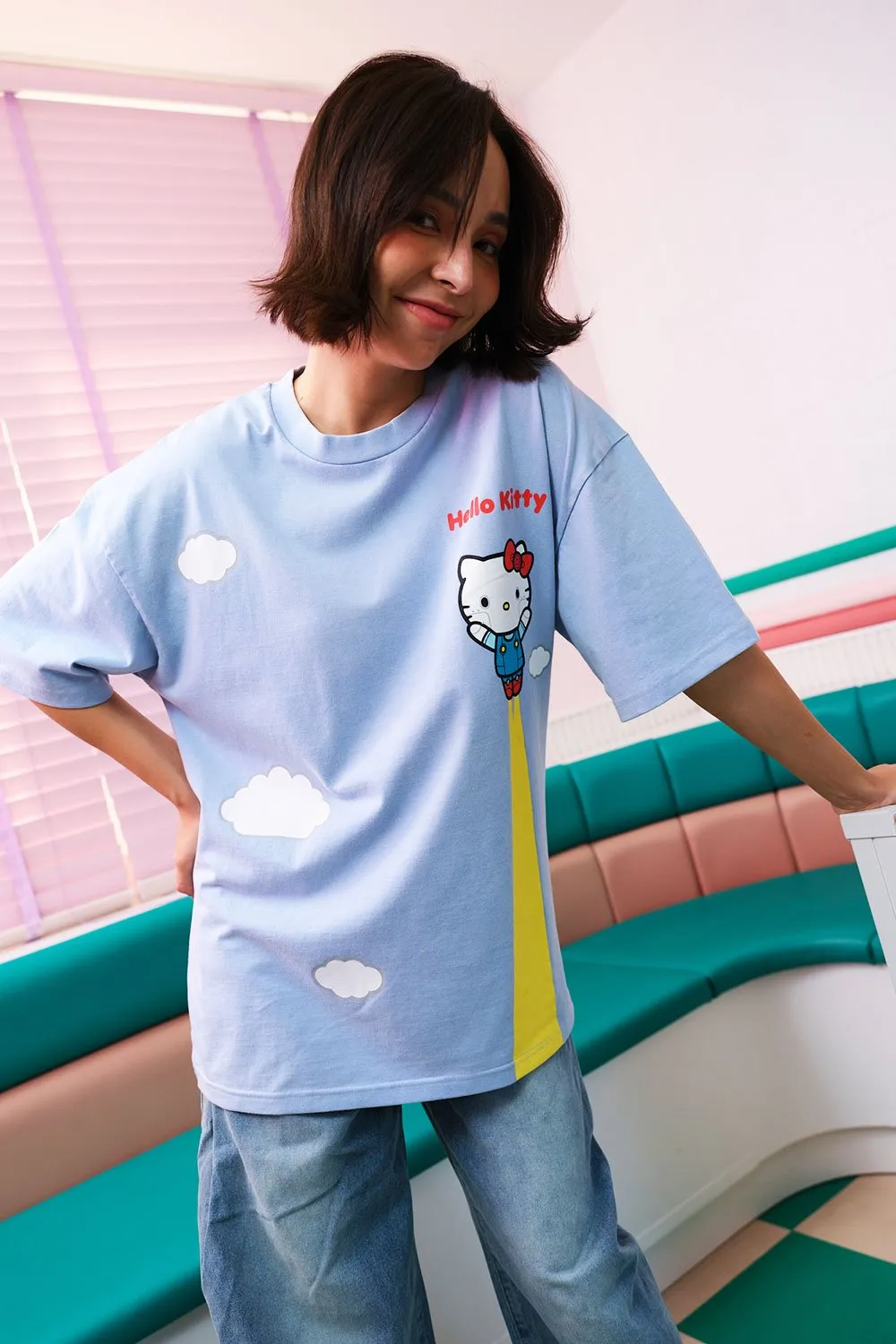 Sky High Oversized T-shirt