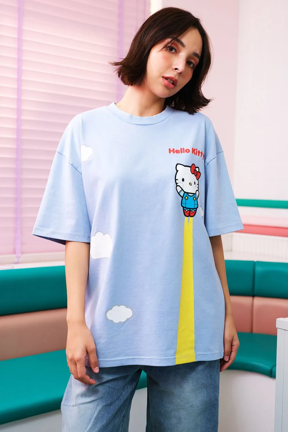 Sky High Oversized T-shirt