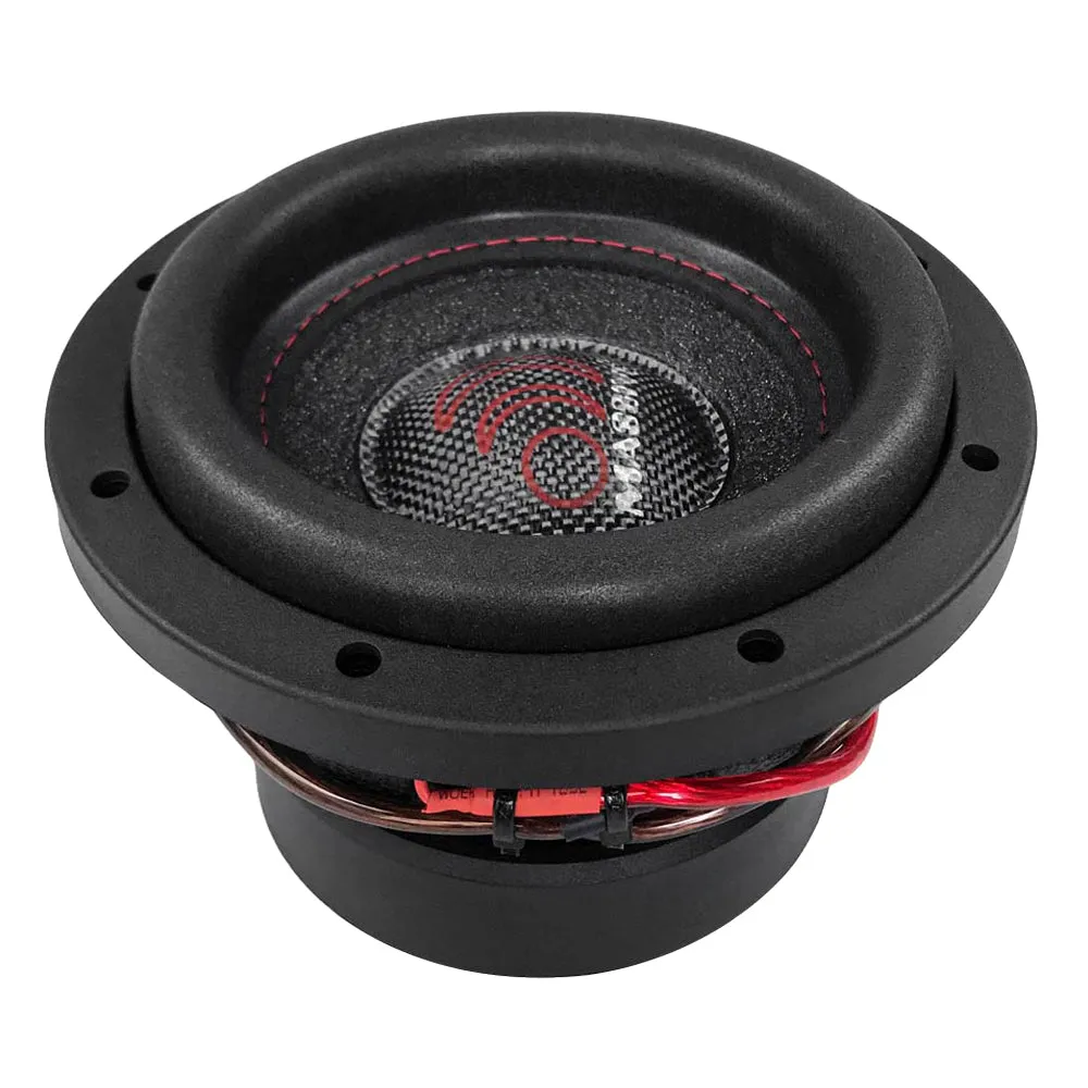 SUMMO64S - 6 200 Watts RMS Dual 4 Ohm, 1.5 V.C. Shallow Mount Subwoofer