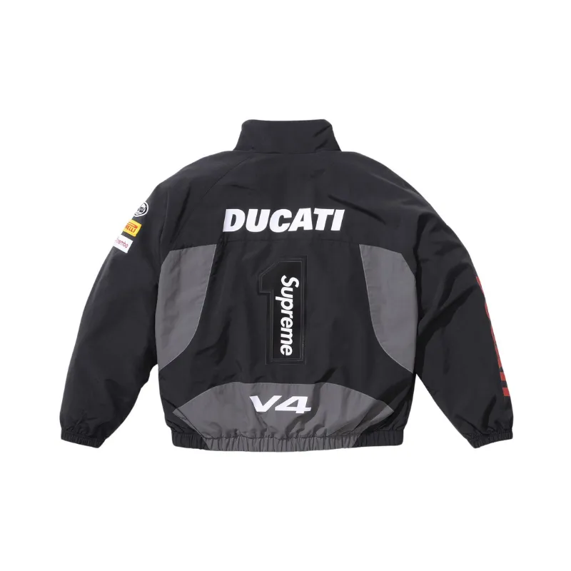 Supreme Ducati Track Jacket Black