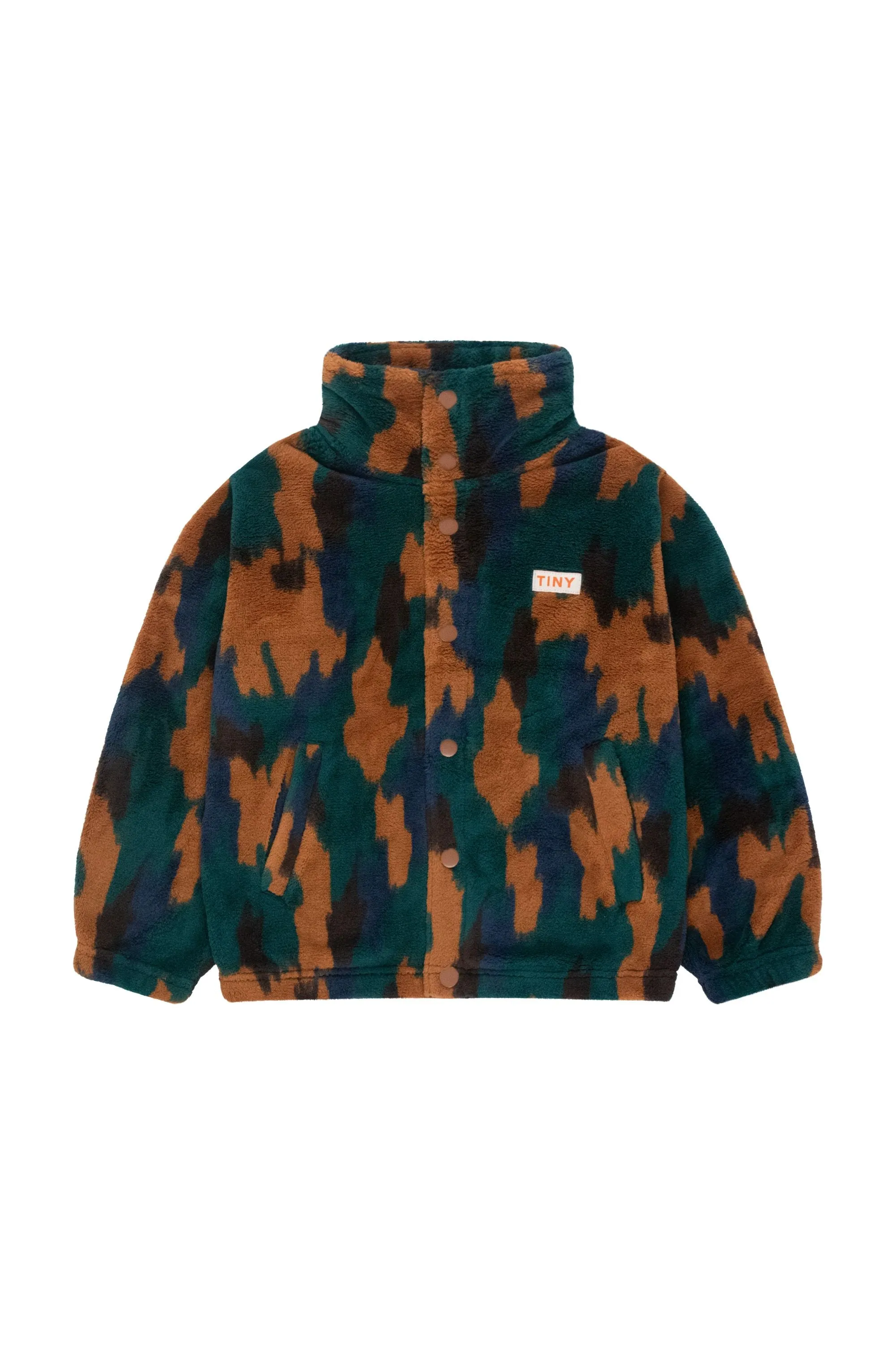 Tiny Cottons Camo Polar Jacket