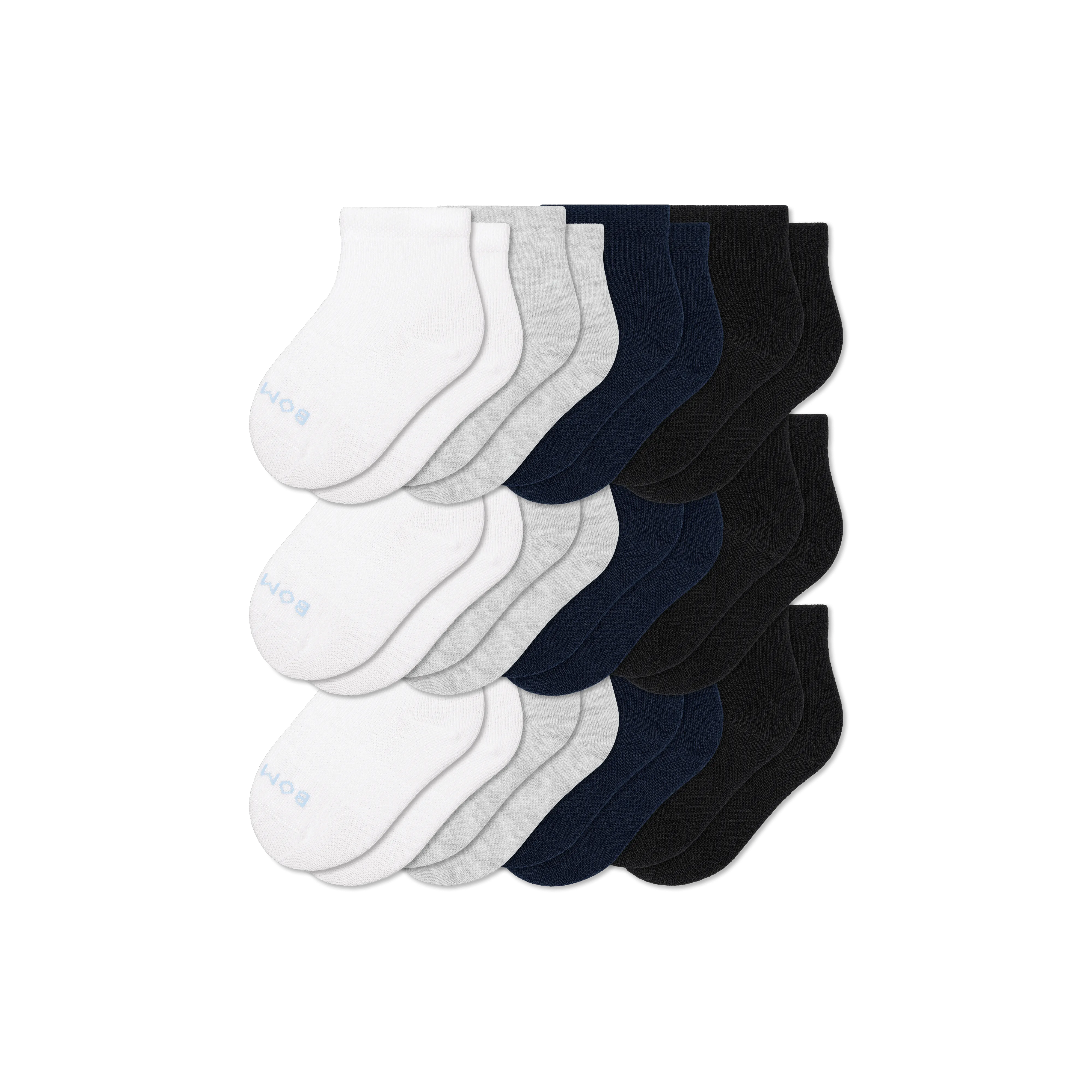 Toddler Lightweight Calf Sock 12-Pack