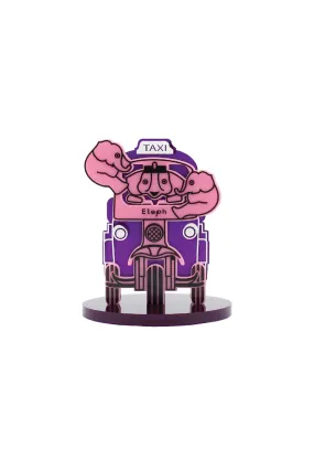 TUK TUK  PAPER CLIP HOLDER : Pink / Purple